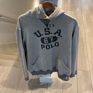 Polo Ralph Lauren XL sweatshirt fits like a large.